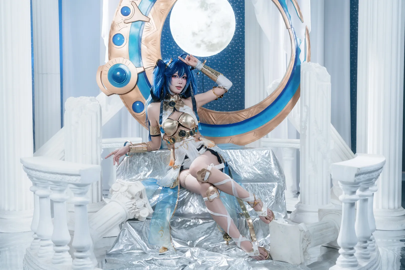 鸣潮, cos正片, 二次元cosplay, 尤诺cos, 尤诺cosplay - 第4张
