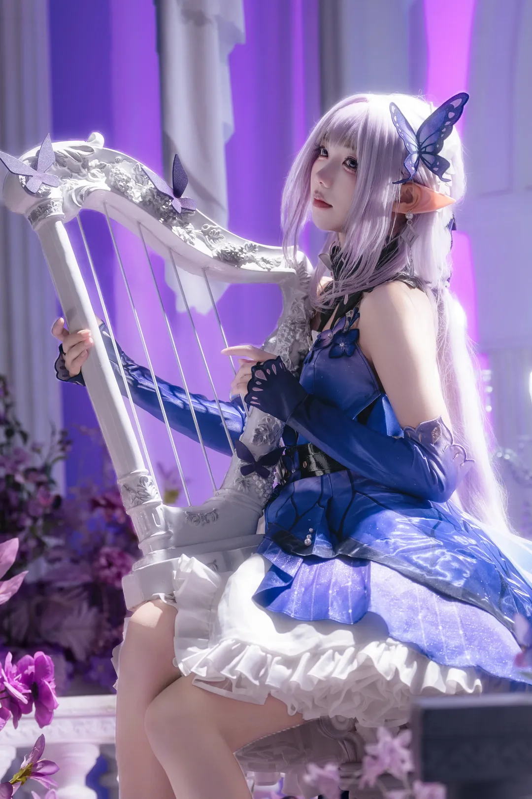 cosplay, 二次元摄影, 崩坏星穹铁道, 遐蝶cos, 幽梦蹁跹cos - 第1张