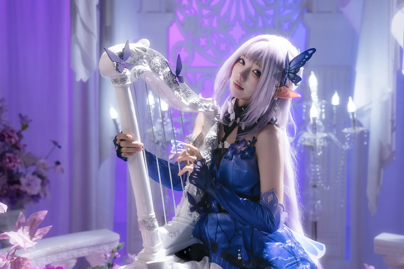 cosplay, 二次元摄影, 崩坏星穹铁道, 遐蝶cos, 幽梦蹁跹cos - 第2张