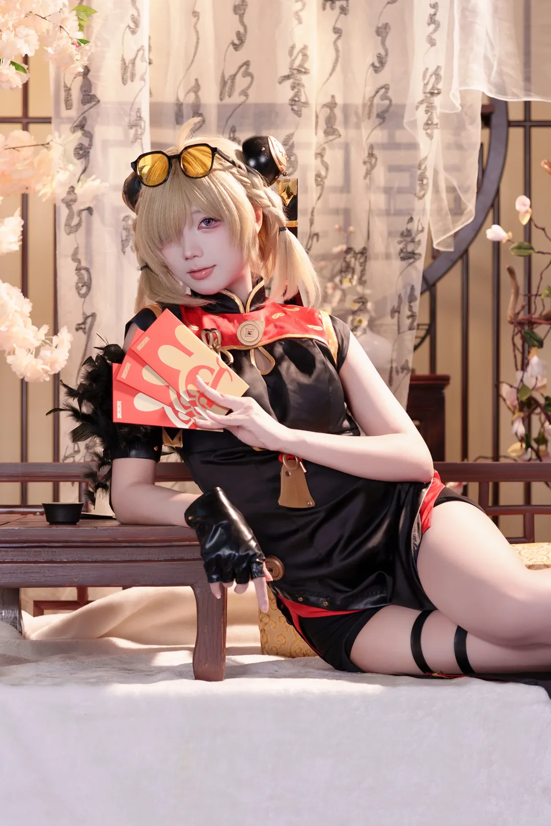 ゼンレスゾーンゼロ, コスプレ, 二次元撮影, 紅豆 コスプレ, 国風チャイナドレス - 3枚目