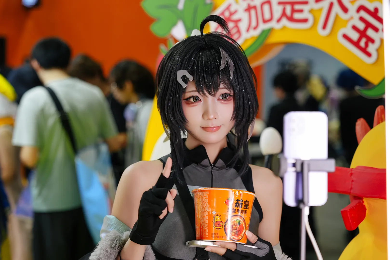 アークナイツ, コスプレ撮影, 広州ホタルアニメゲーム博覧会, ラ・プルマ コスプレ, アニメイベントの裏側 - 10枚目