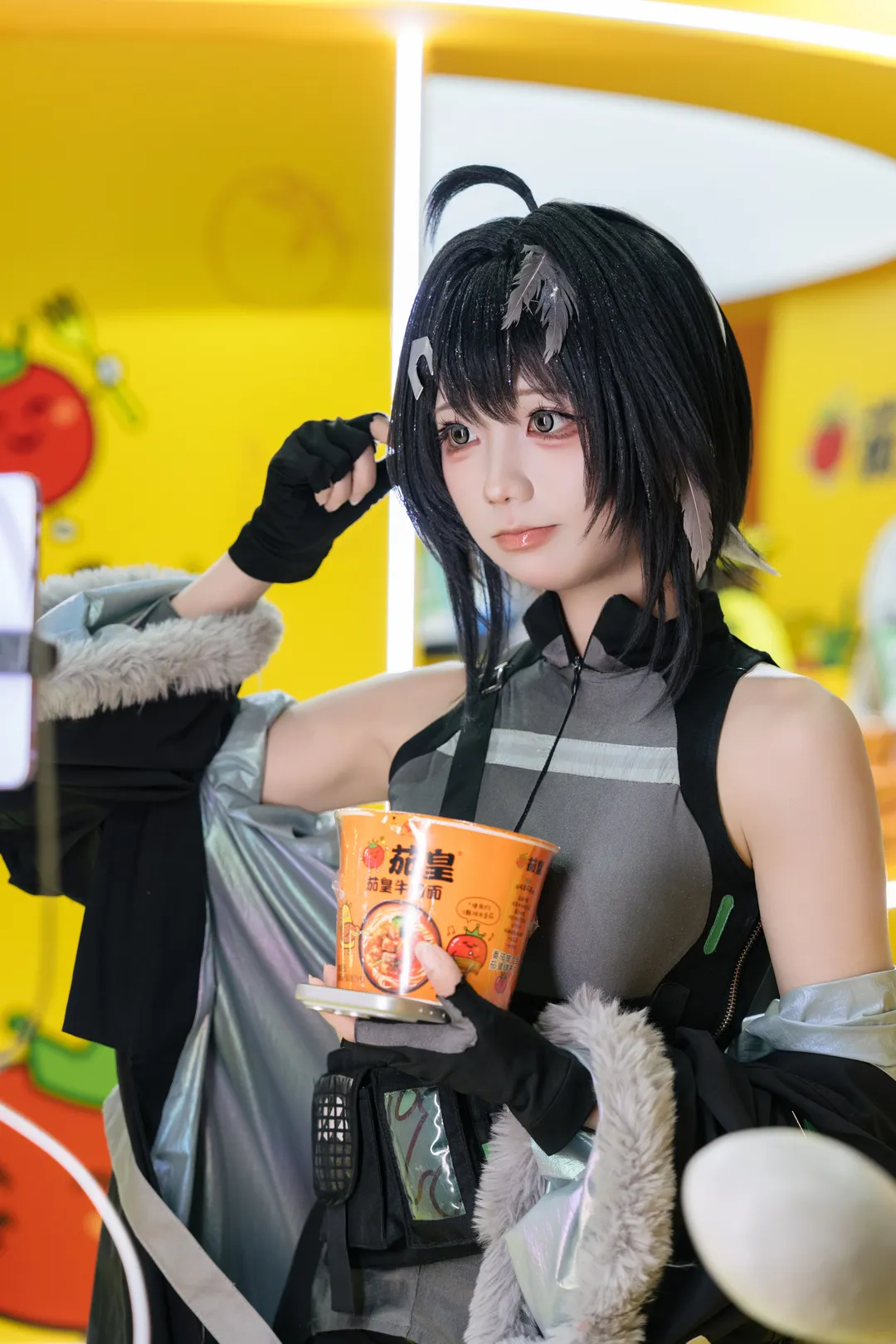アークナイツ, コスプレ撮影, 広州ホタルアニメゲーム博覧会, ラ・プルマ コスプレ, アニメイベントの裏側 - 2枚目