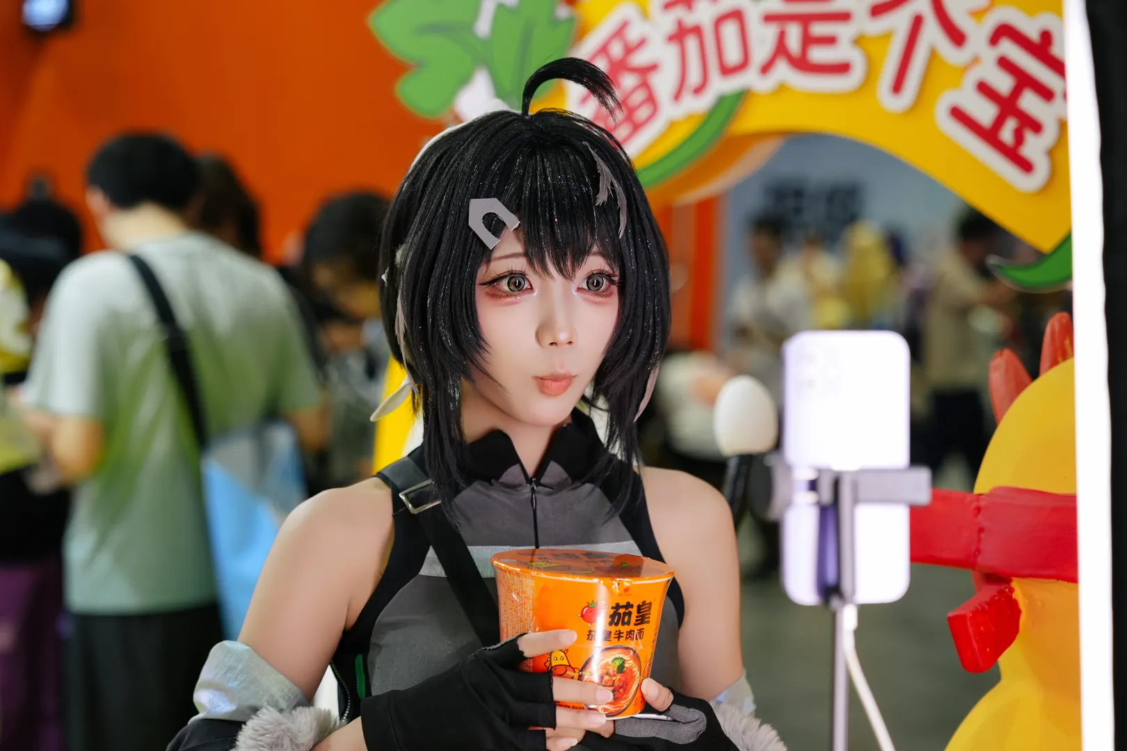 アークナイツ, コスプレ撮影, 広州ホタルアニメゲーム博覧会, ラ・プルマ コスプレ, アニメイベントの裏側 - 4枚目