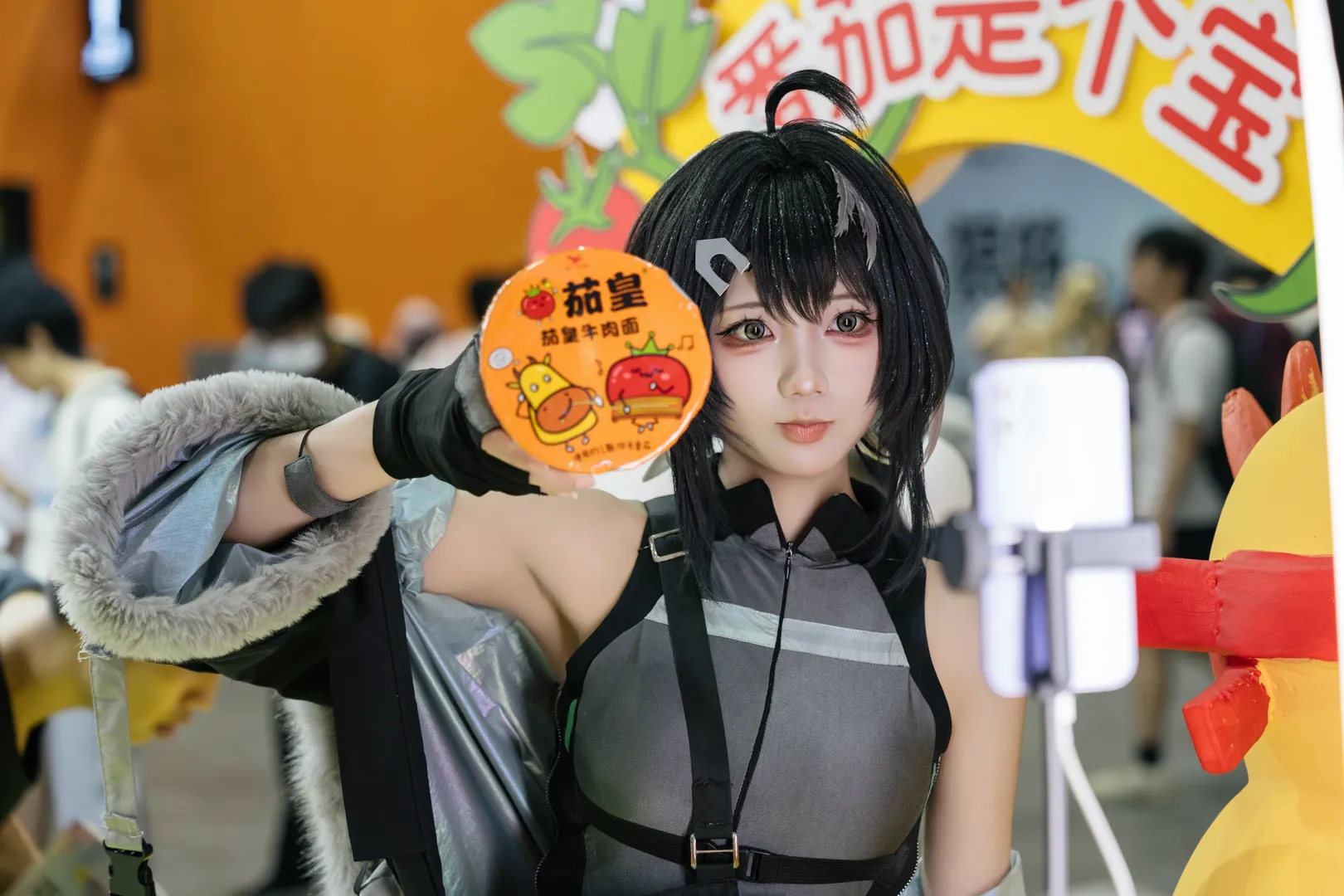 アークナイツ, コスプレ撮影, 広州ホタルアニメゲーム博覧会, ラ・プルマ コスプレ, アニメイベントの裏側 - 5枚目