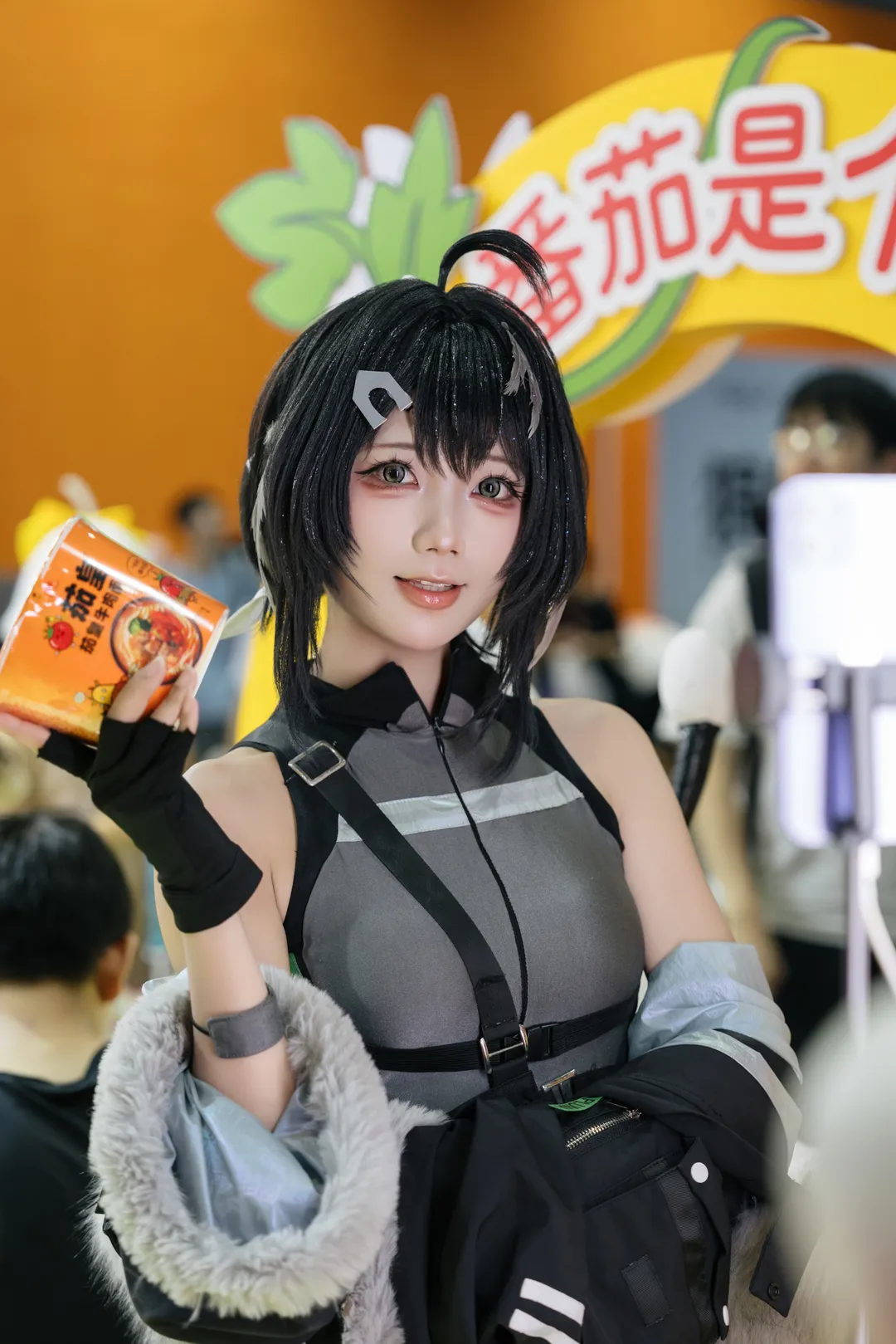 アークナイツ, コスプレ撮影, 広州ホタルアニメゲーム博覧会, ラ・プルマ コスプレ, アニメイベントの裏側 - 6枚目