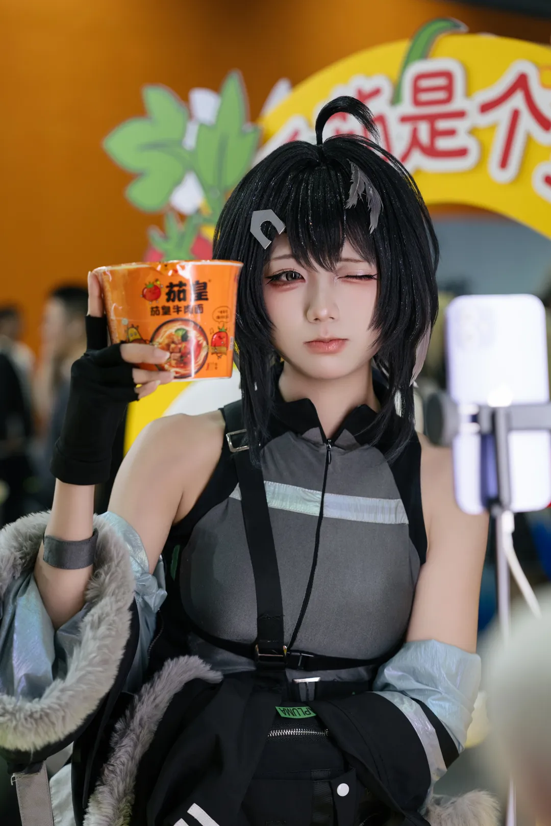 アークナイツ, コスプレ撮影, 広州ホタルアニメゲーム博覧会, ラ・プルマ コスプレ, アニメイベントの裏側 - 7枚目