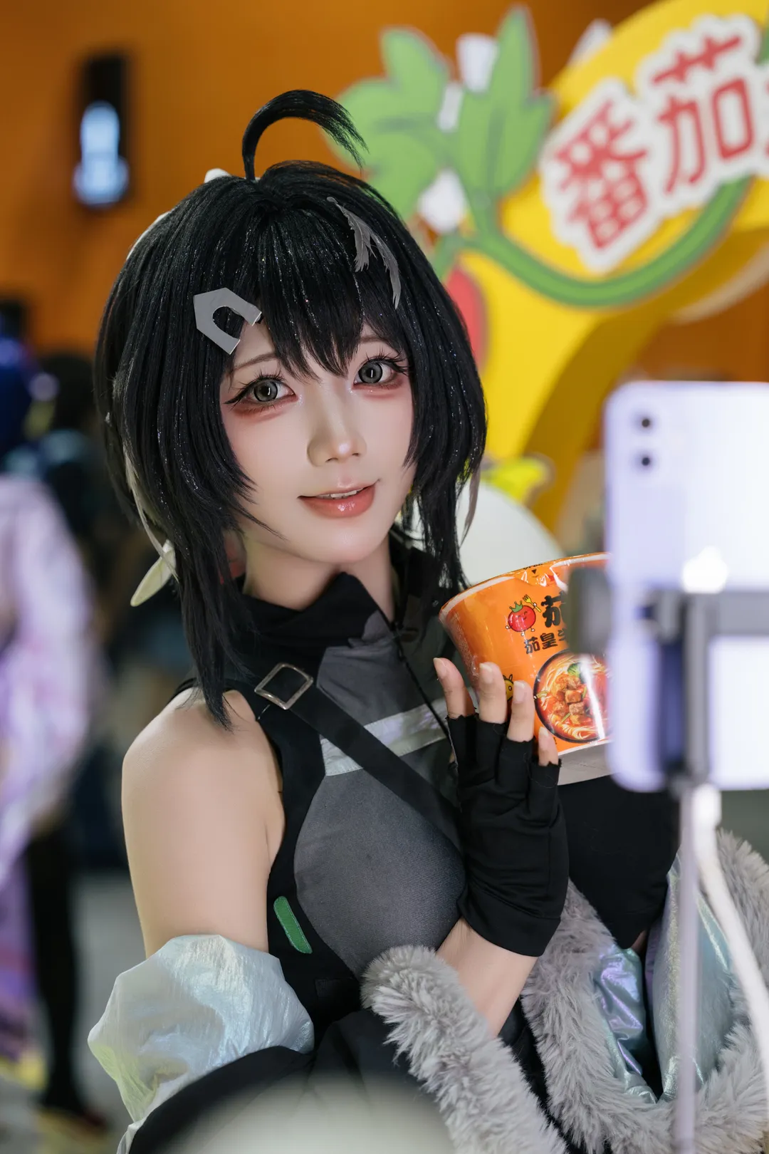 アークナイツ, コスプレ撮影, 広州ホタルアニメゲーム博覧会, ラ・プルマ コスプレ, アニメイベントの裏側 - 8枚目