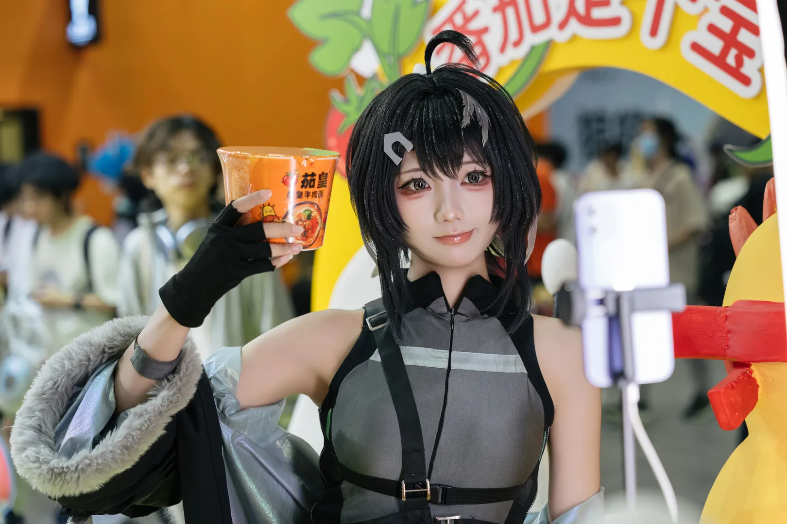 アークナイツ, コスプレ撮影, 広州ホタルアニメゲーム博覧会, ラ・プルマ コスプレ, アニメイベントの裏側 - 9枚目
