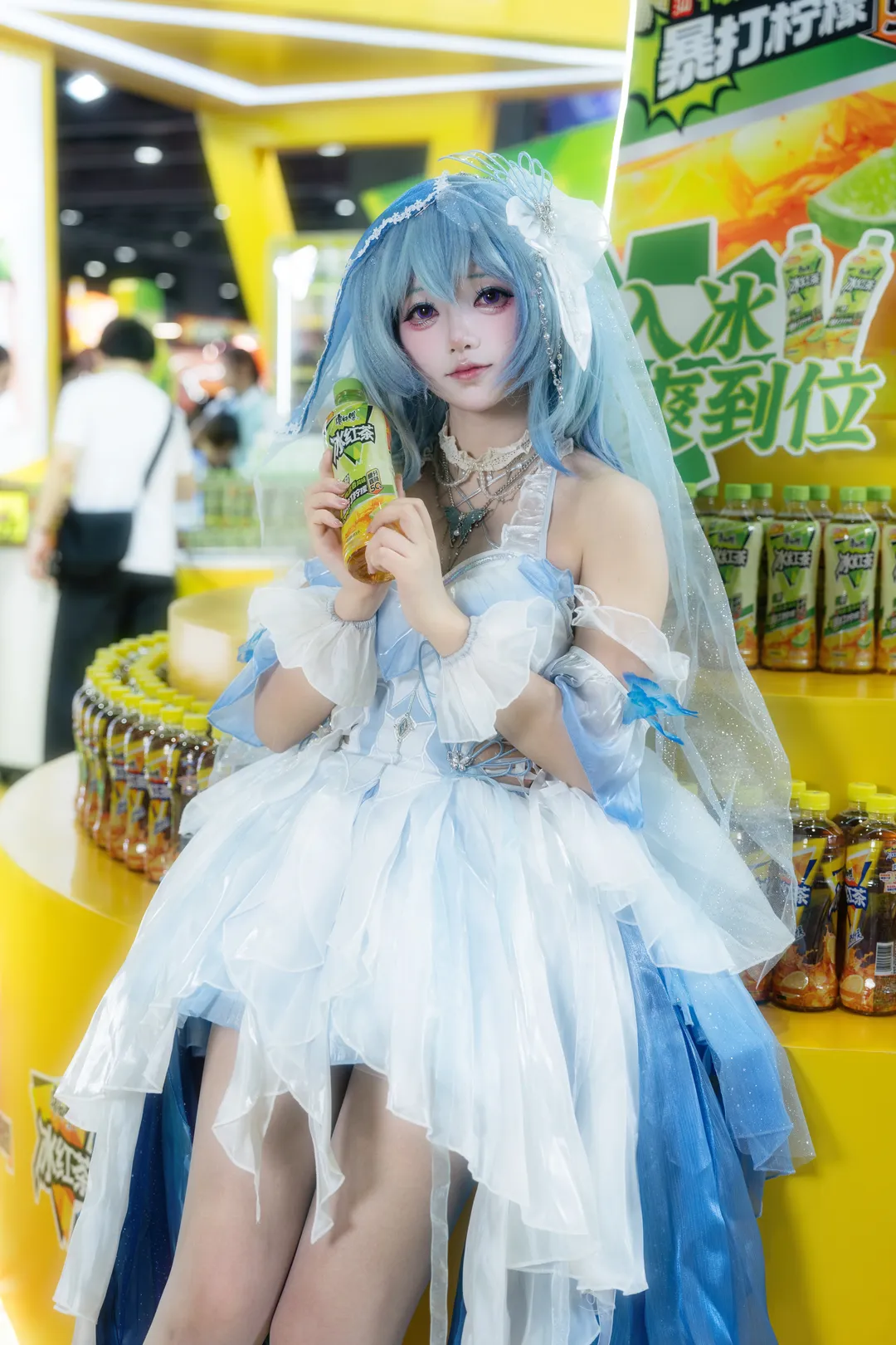 Wuthering Waves, Honkai: Star Rail, The Shorekeeper cosplay, Castorice cosplay, Zenless Zone Zero Chinatsu cosplay