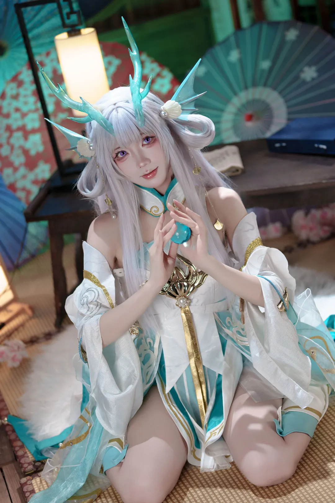 王者荣耀, 西施cos, 游龙清影, cosplay摄影, 古风少女 - 第3张