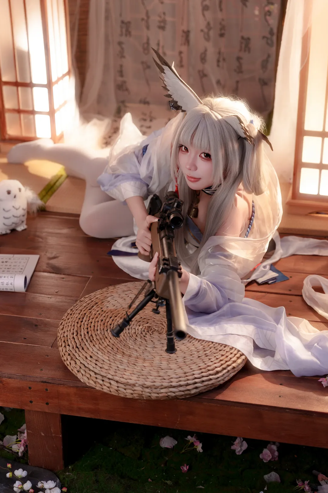 明日方舟, 索尼微单, cosplay摄影, 白面鸮cos, 扶云间时装 - 第1张