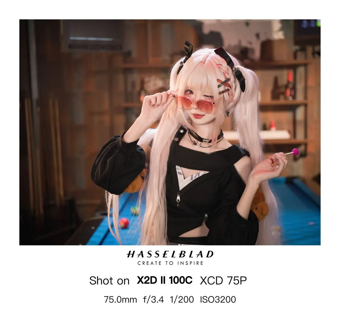 Anime-style photography, Honkai: Star Rail, Sparkle cosplay, Cosplay photoshoot, Hasselblad X2D - Image 4