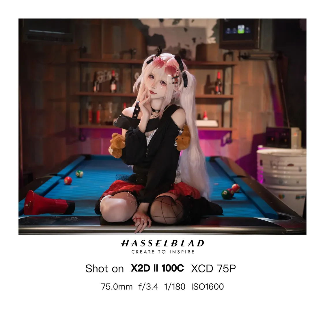 Anime-style photography, Honkai: Star Rail, Sparkle cosplay, Cosplay photoshoot, Hasselblad X2D