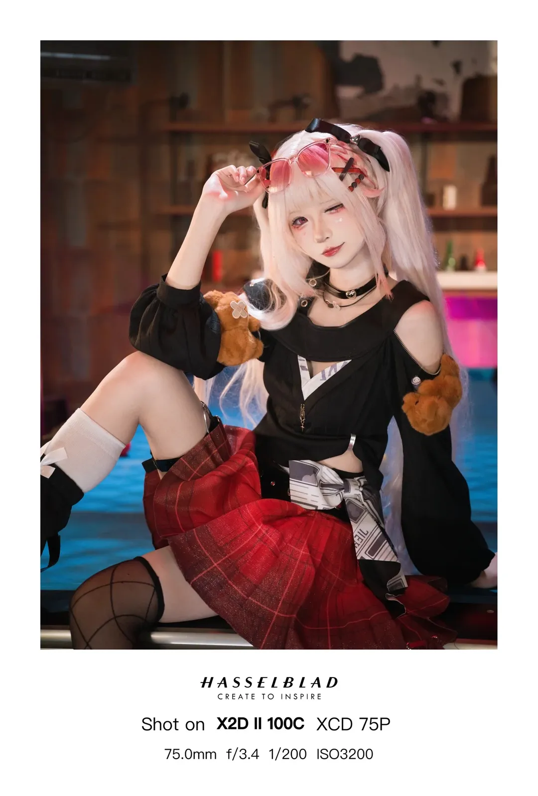 Anime-style photography, Honkai: Star Rail, Sparkle cosplay, Cosplay photoshoot, Hasselblad X2D - Image 7