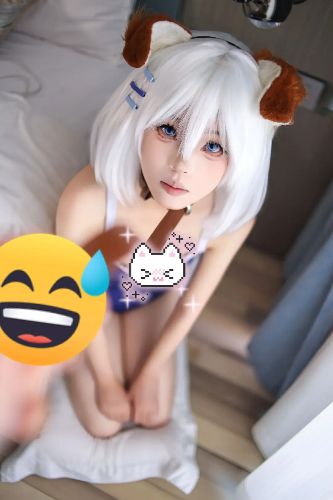 コスプレ, 二次元撮影, デート・ア・ライブ, 獣耳, 鳶一折紙 コスプレ