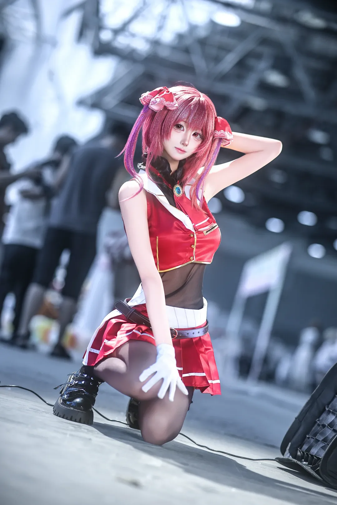 漫展返圖, cosplay分享, 紅髮雙馬尾, 寶鍾瑪琳cos, vtb