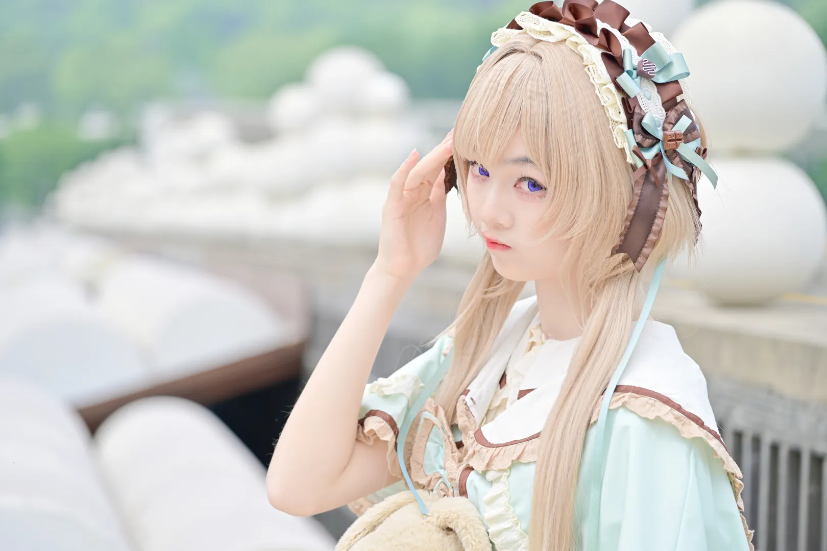 桑多涅cos, 原神, cosplay摄影, 洛丽塔私设, 薄荷巧克力 - 第3张
