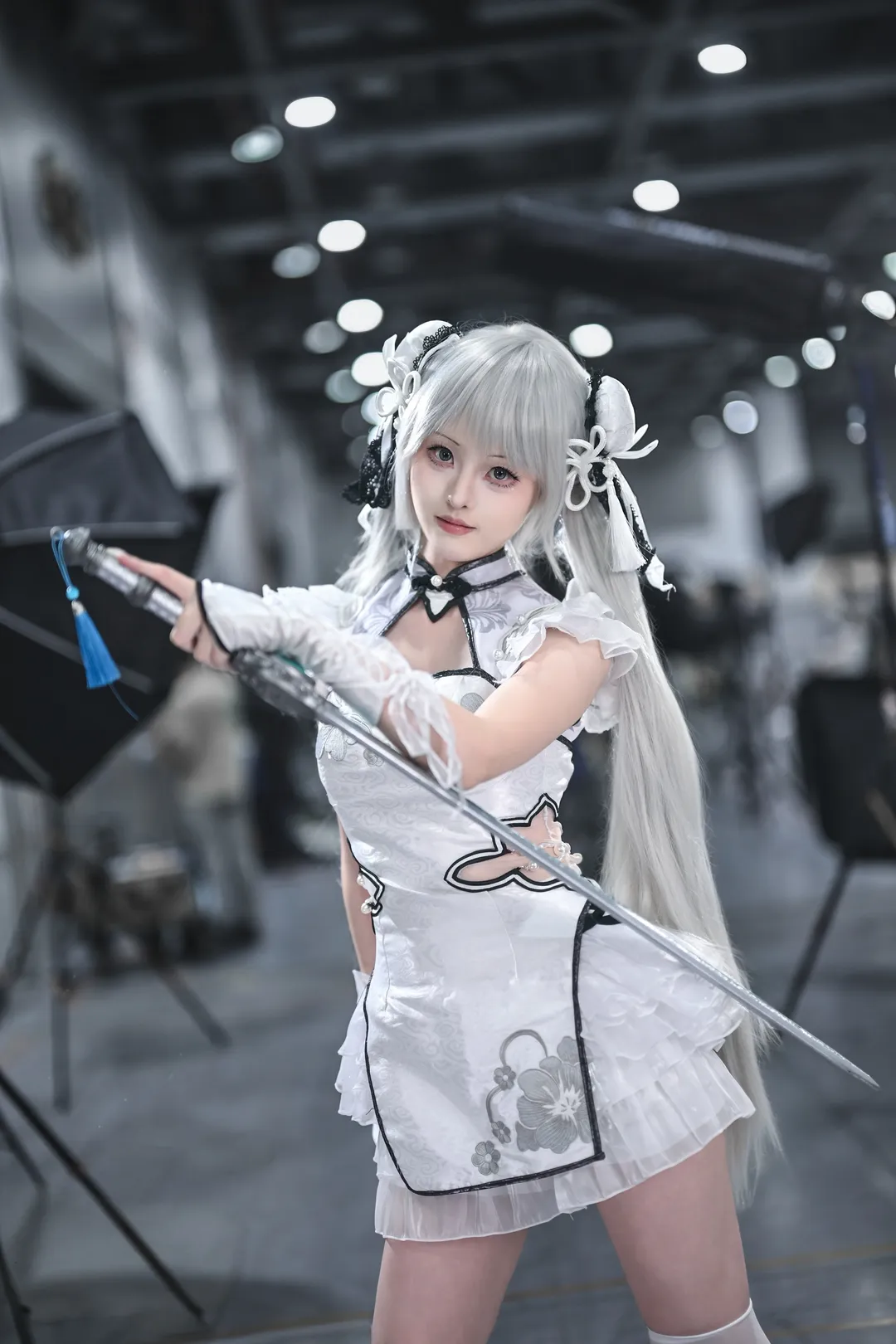 永劫无间, 殷紫萍cos, 玉髓冰心, 国风cosplay, 棚拍分享 - 第4张