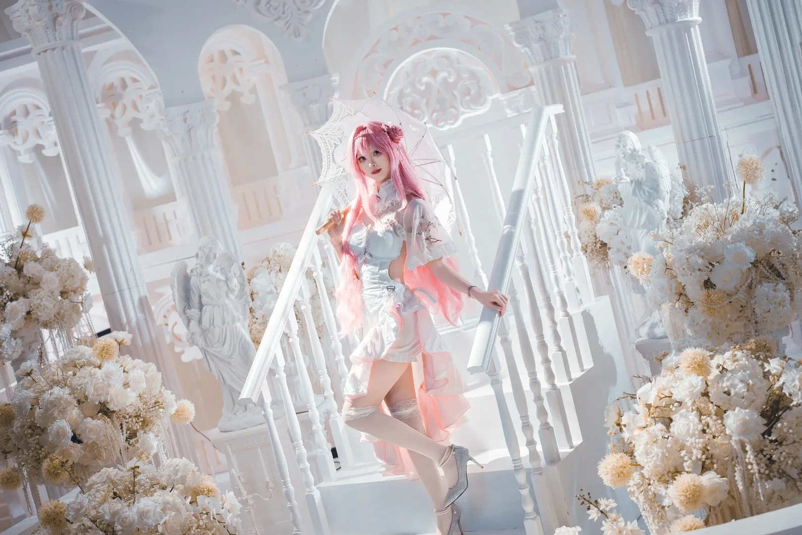 胜利女神妮姬, 旗袍cos, cosplay摄影, 桃乐丝cos, 宴桃源 - 第2张