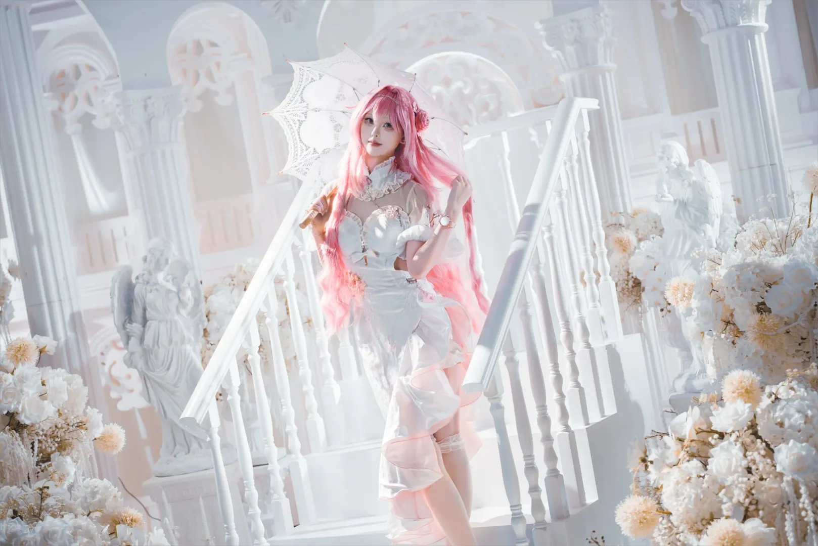 Goddess of Victory: Nikke, Qipao cosplay, Cosplay photography, Dorothy cosplay, Dorothy: Pearl of Peach Blossom