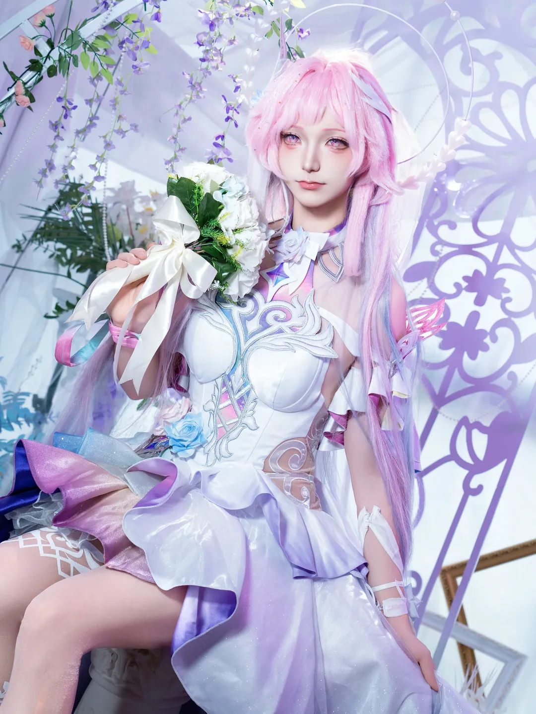 二次元少女, 昔漣cos, 崩壞星穹鐵道, cosplay攝影, 夢幻風穿搭 - 第1張