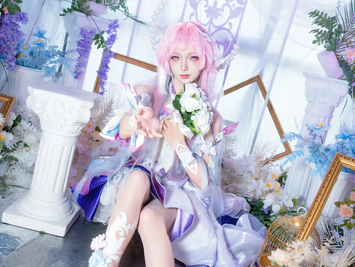 二次元少女, 昔漣cos, 崩壞星穹鐵道, cosplay攝影, 夢幻風穿搭 - 第2張