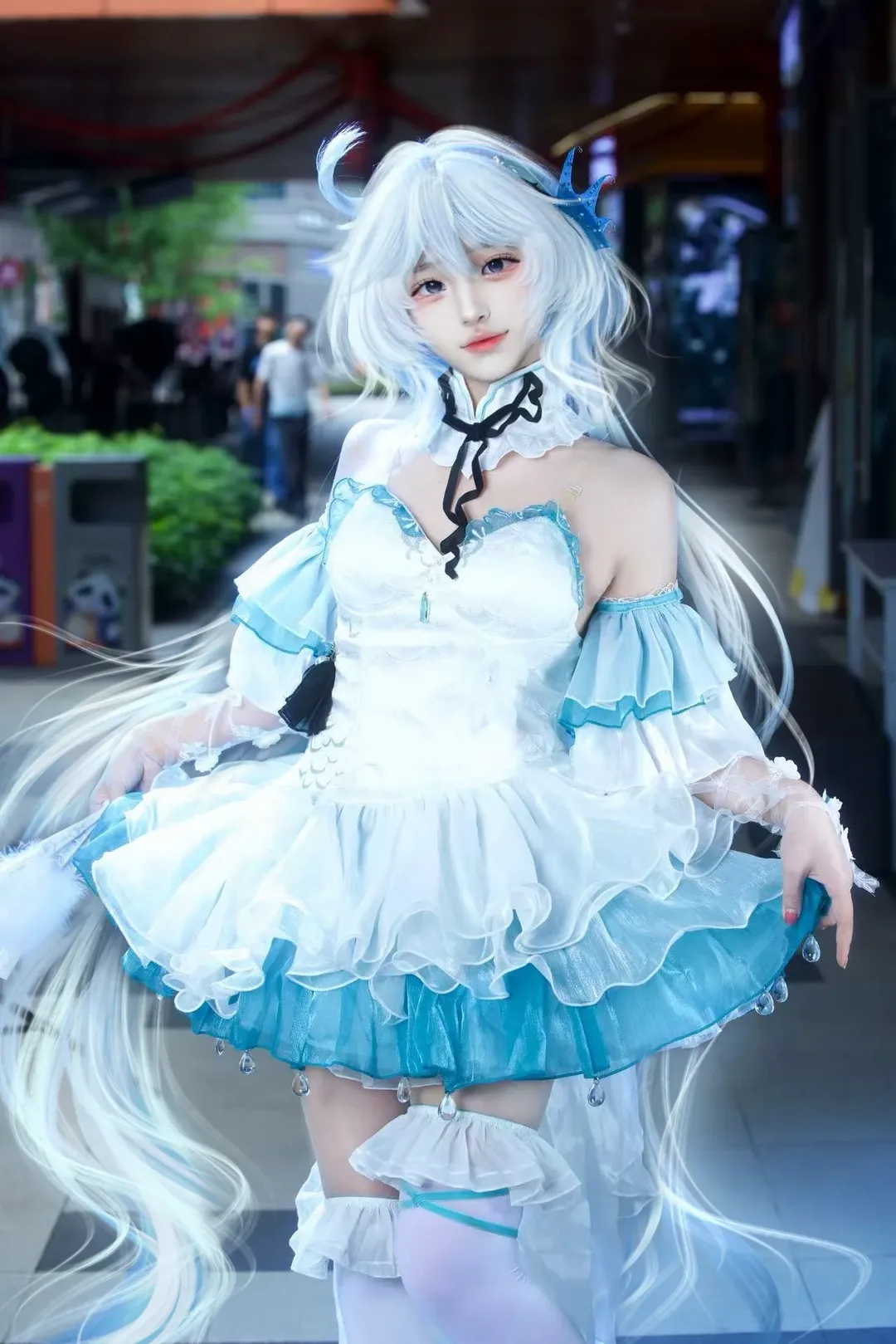 原神, 二次元摄影, 芙宁娜cos, 漫展场照, cosplay日常