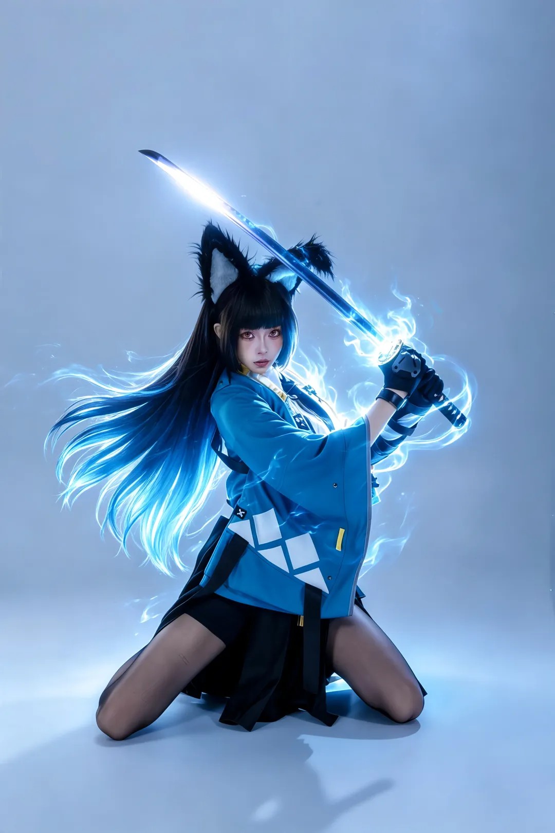 绝区零, 棚拍, 星见雅cos, cosplay正片, 兽耳 - 第2张