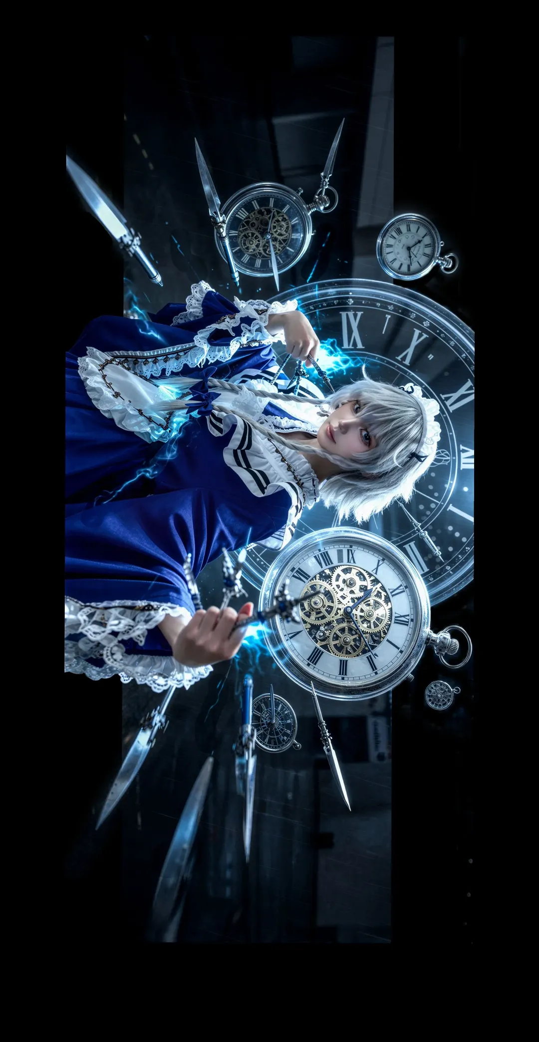 二次元摄影, 东方Project, 女仆装, 漫展场照, 十六夜咲夜cos - 第2张