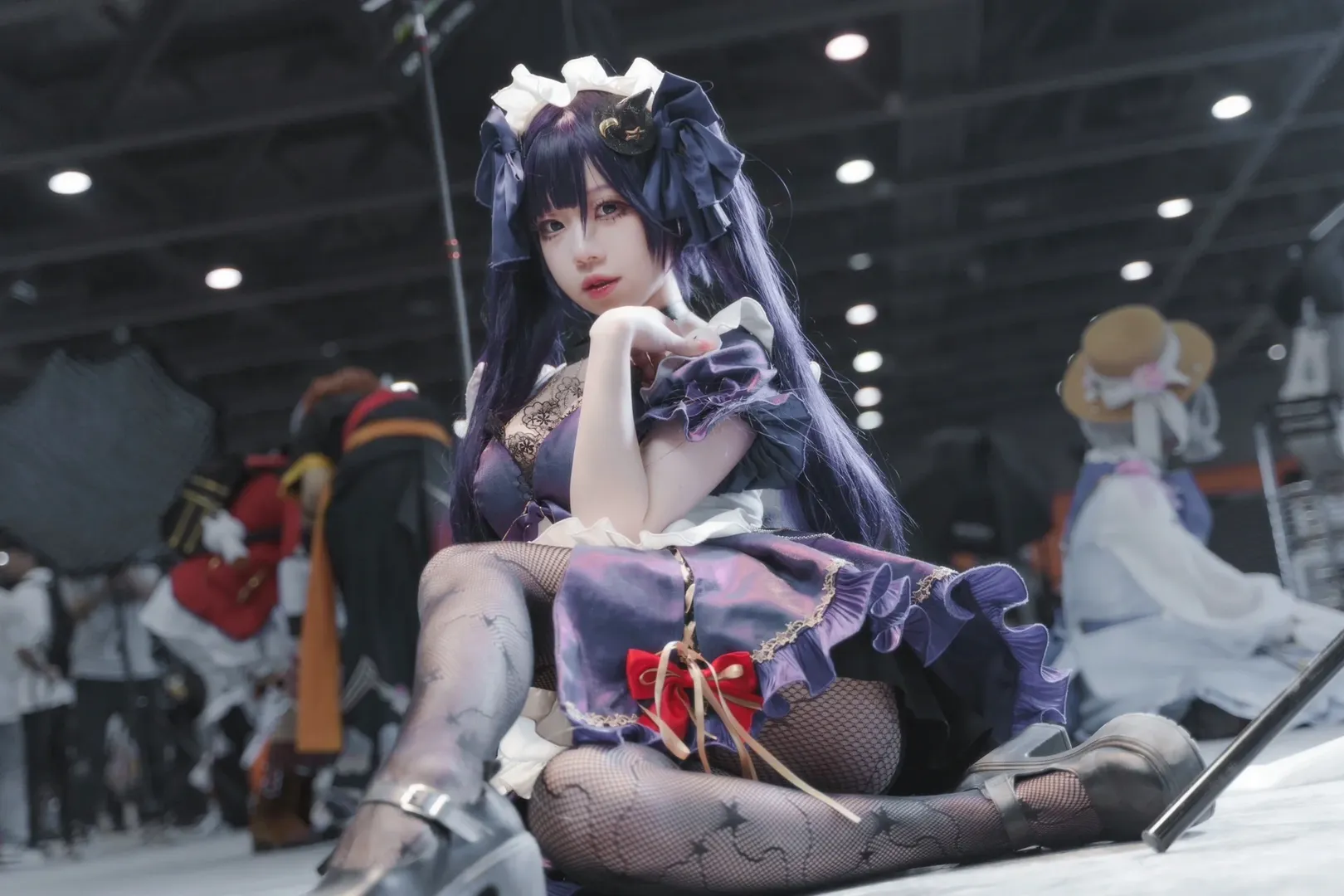 原神, 萤火虫漫展, 广州漫展, 莫娜cos, 星网丝袜cos - 第2张
