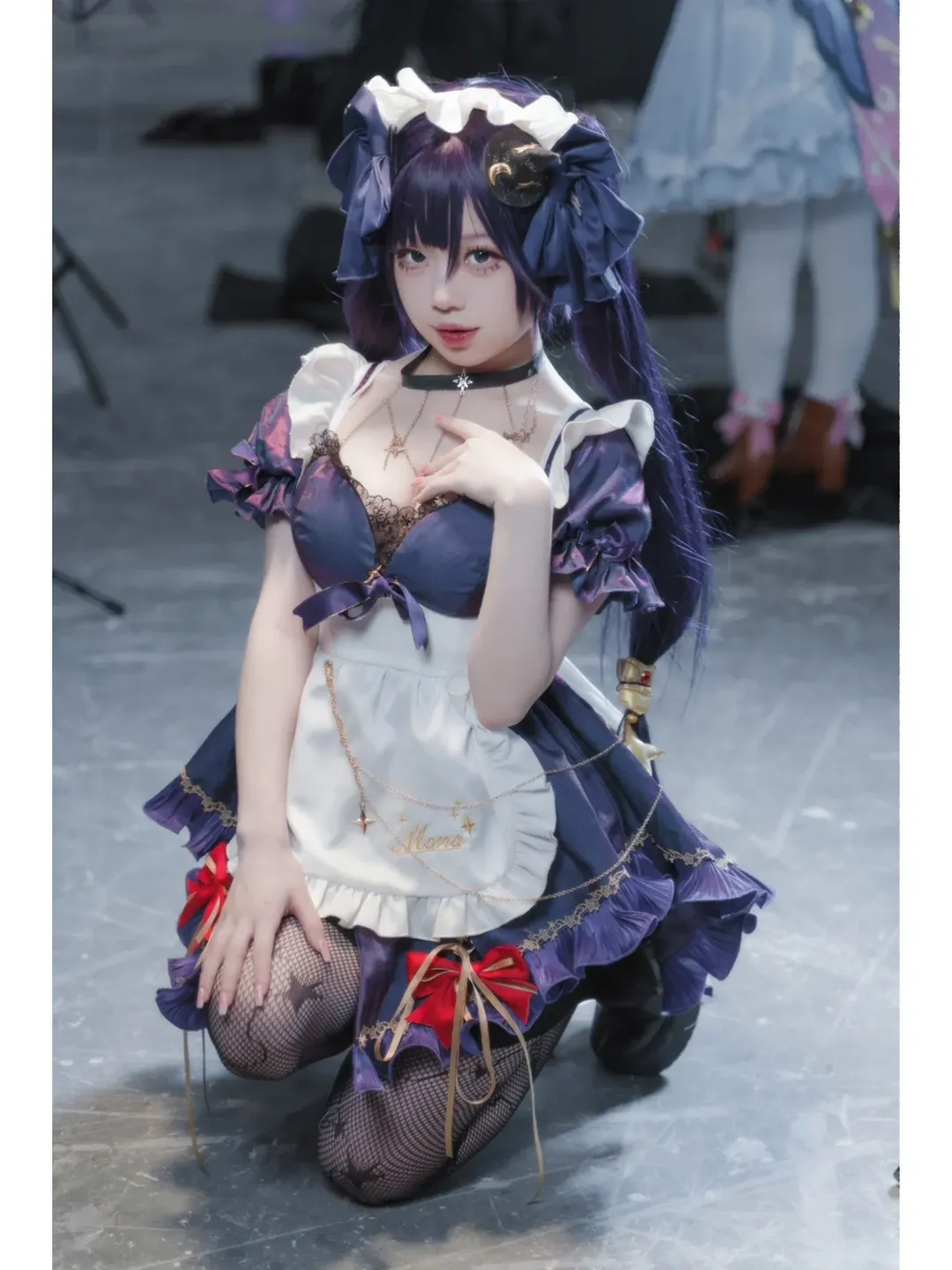 原神, 萤火虫漫展, 广州漫展, 莫娜cos, 星网丝袜cos
