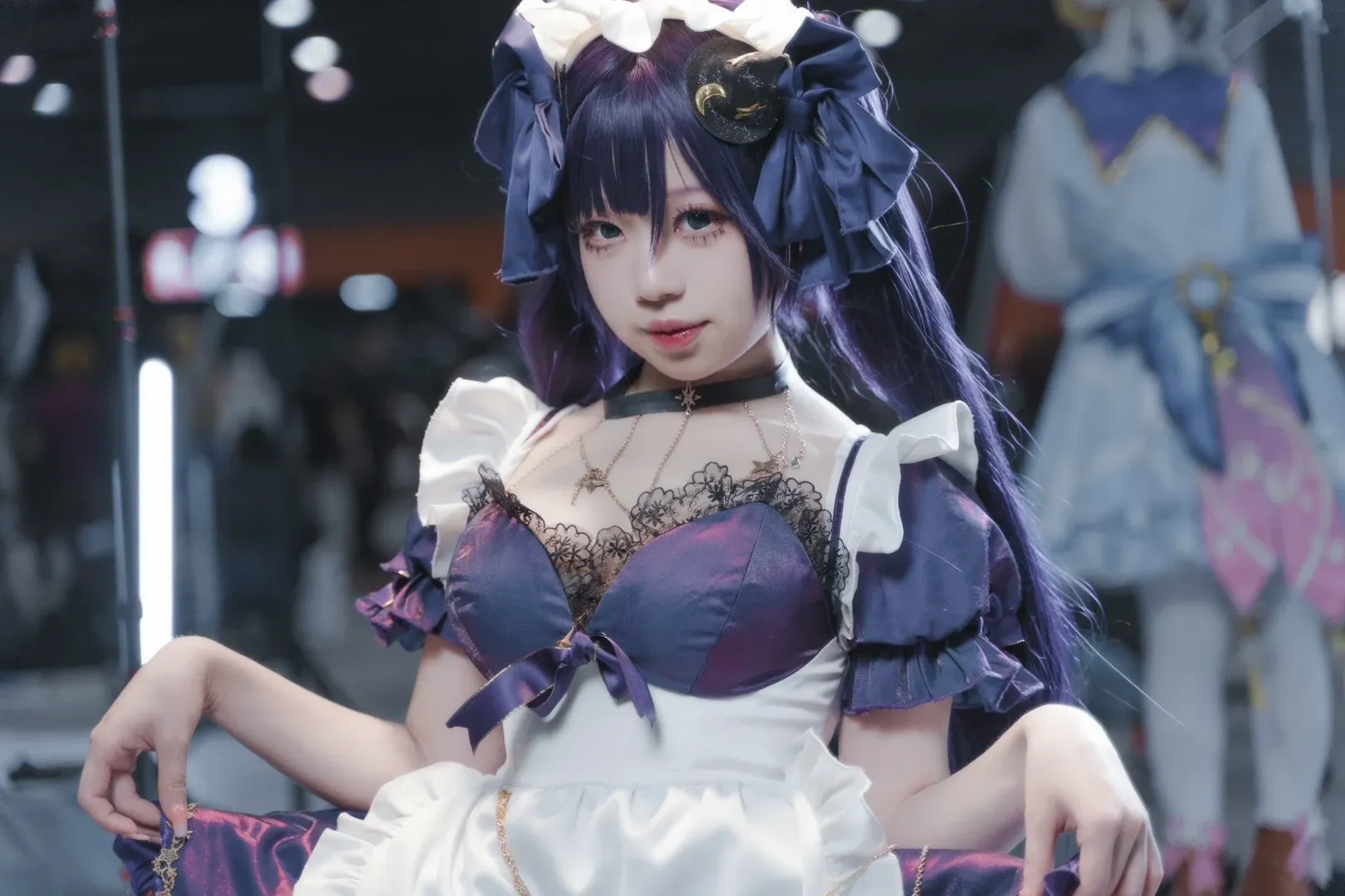 原神, 萤火虫漫展, 广州漫展, 莫娜cos, 星网丝袜cos - 第6张