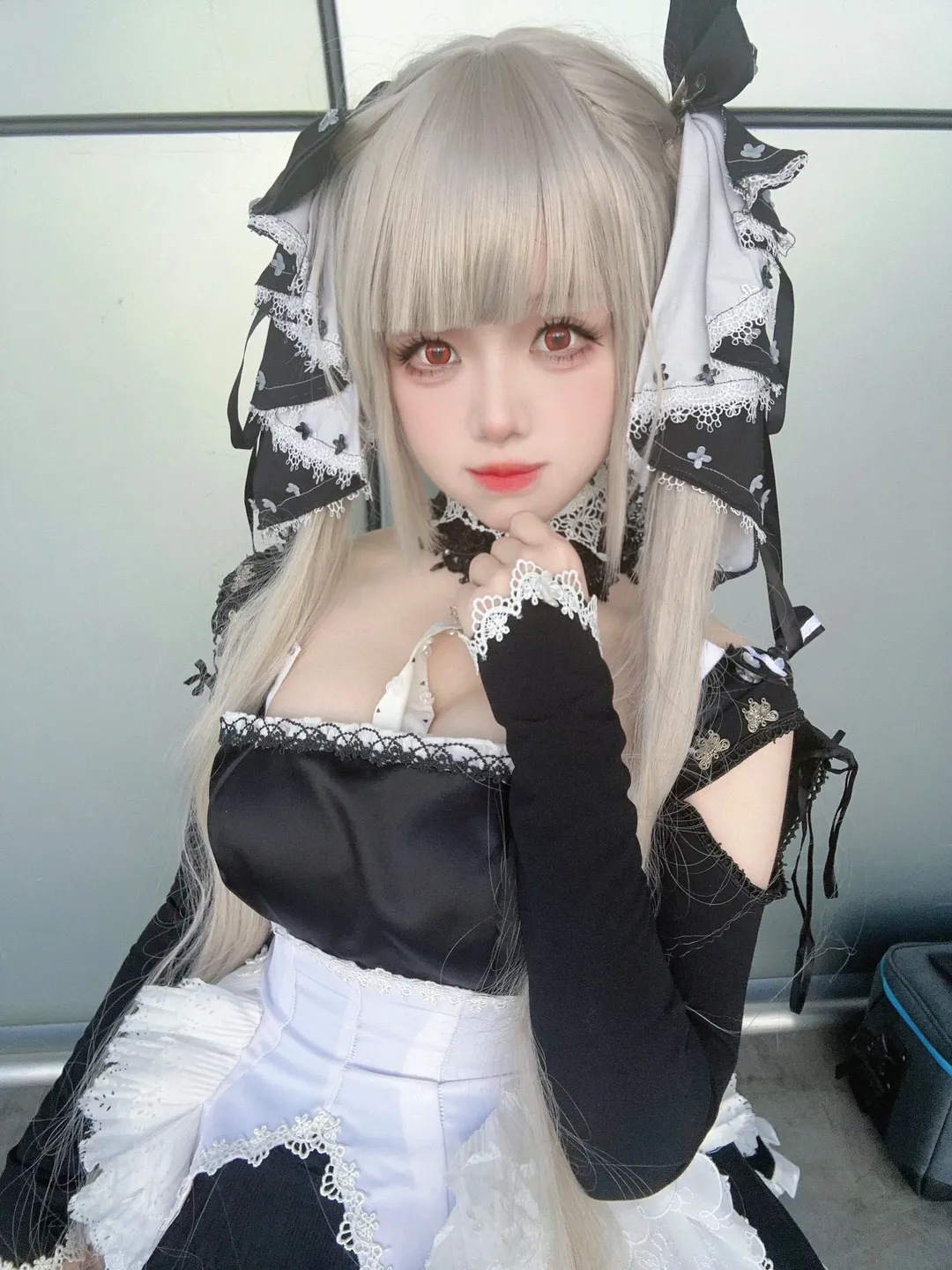碧蓝航线, 广州漫展, 可畏cos, 二次元写真, 女仆装cos - 第1张