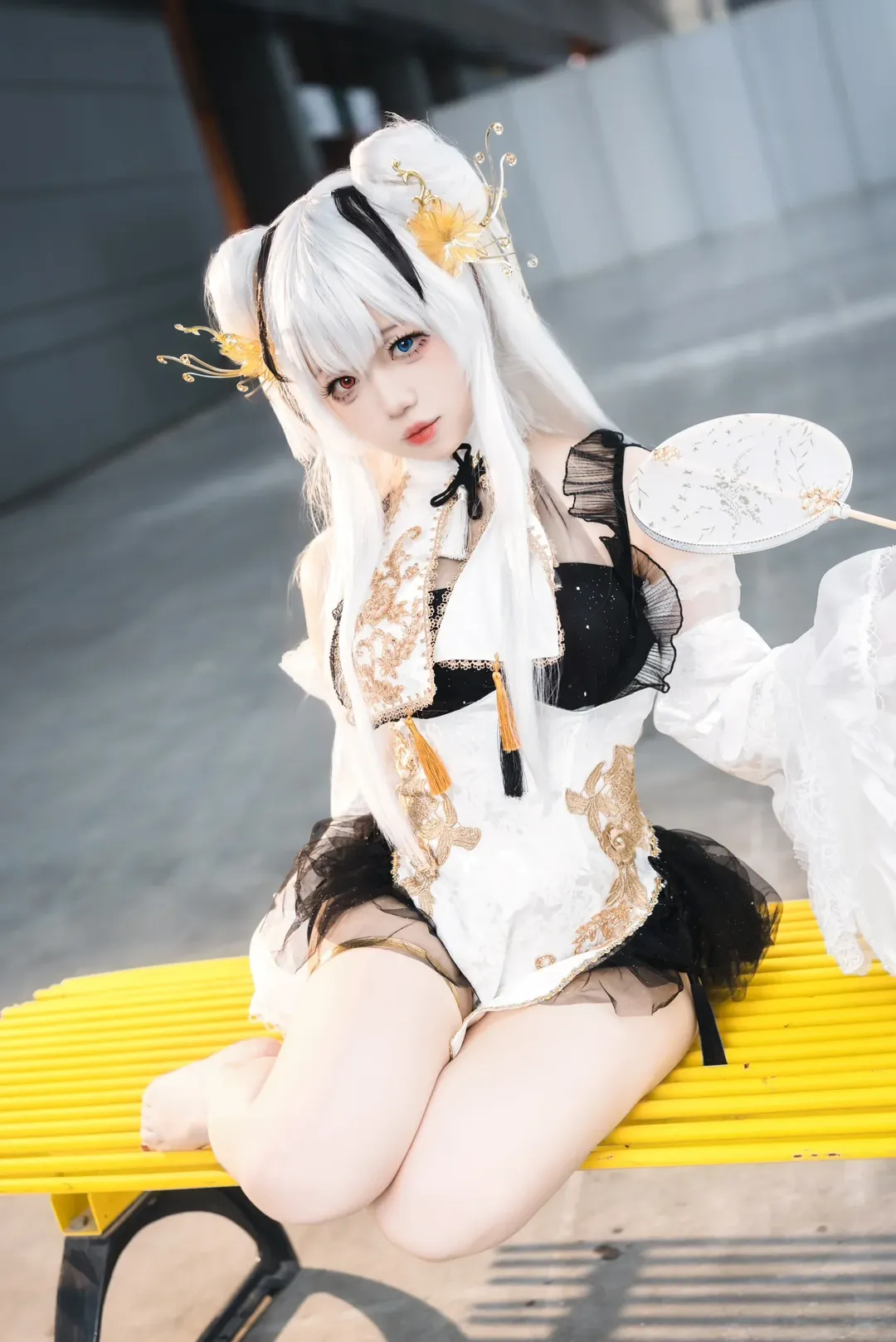 萤火虫漫展, 碧蓝航线cos, cosplay摄影, 丝袜穿搭, 王者荣耀cos - 第1张
