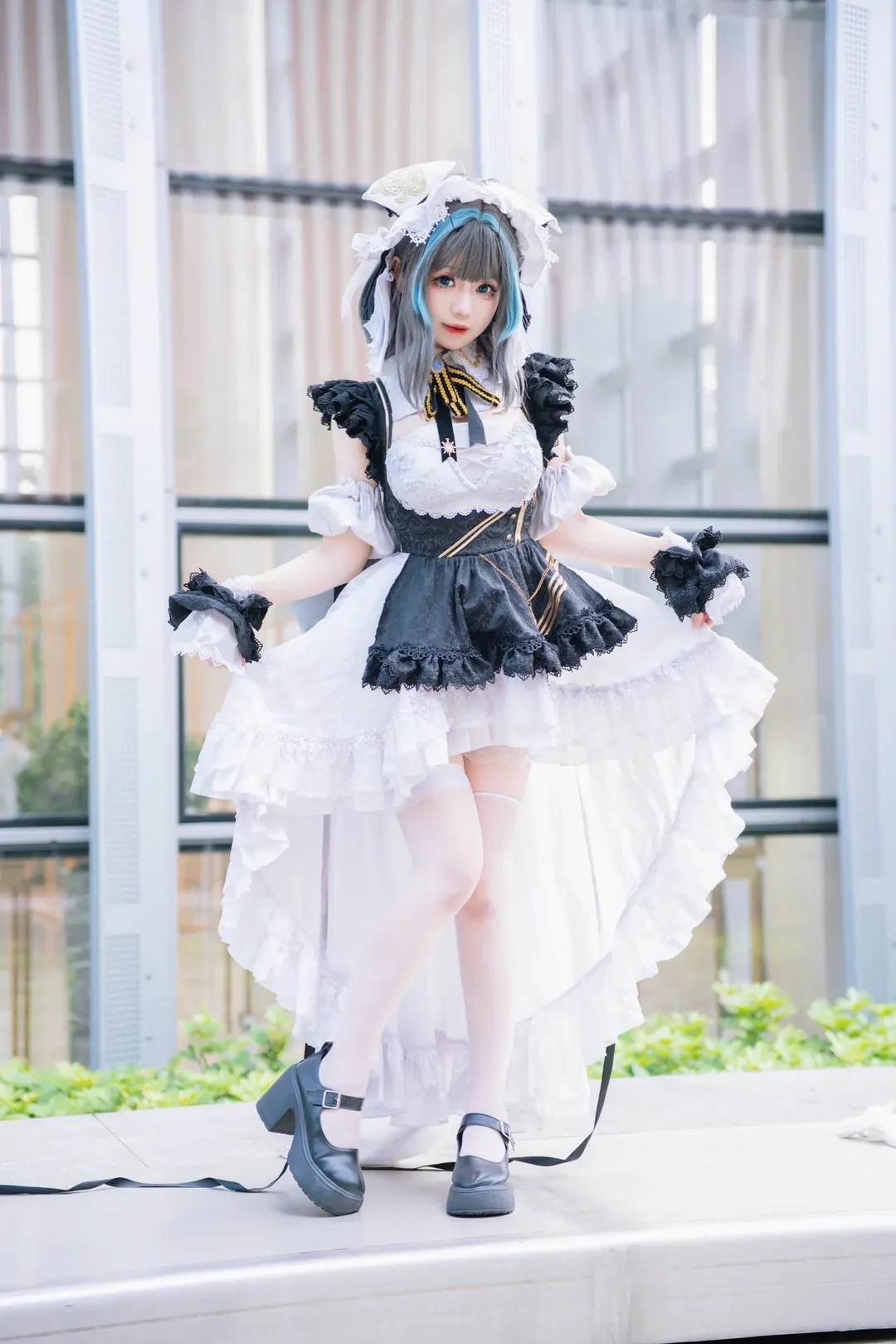 柴郡cos, 碧蓝航线, cosplay丝袜, 长隆水上二次元派对, 广州周末