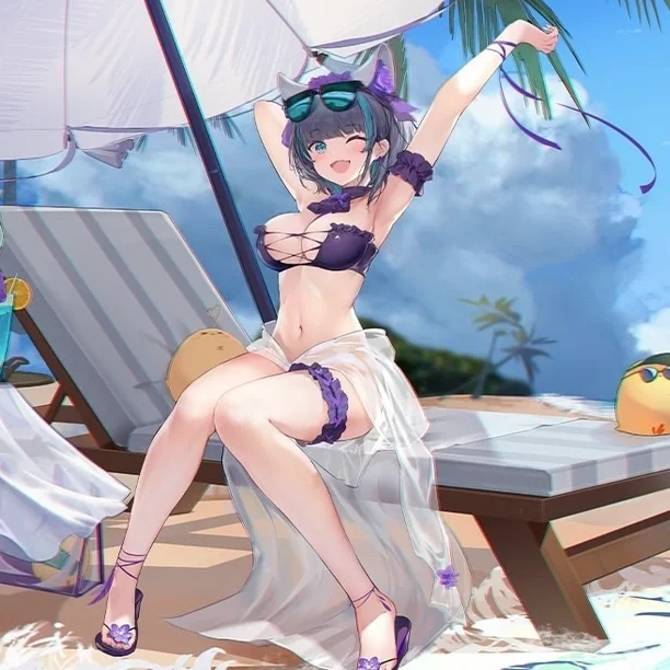 柴郡cos, 碧蓝航线, cosplay丝袜, 长隆水上二次元派对, 广州周末 - 第3张