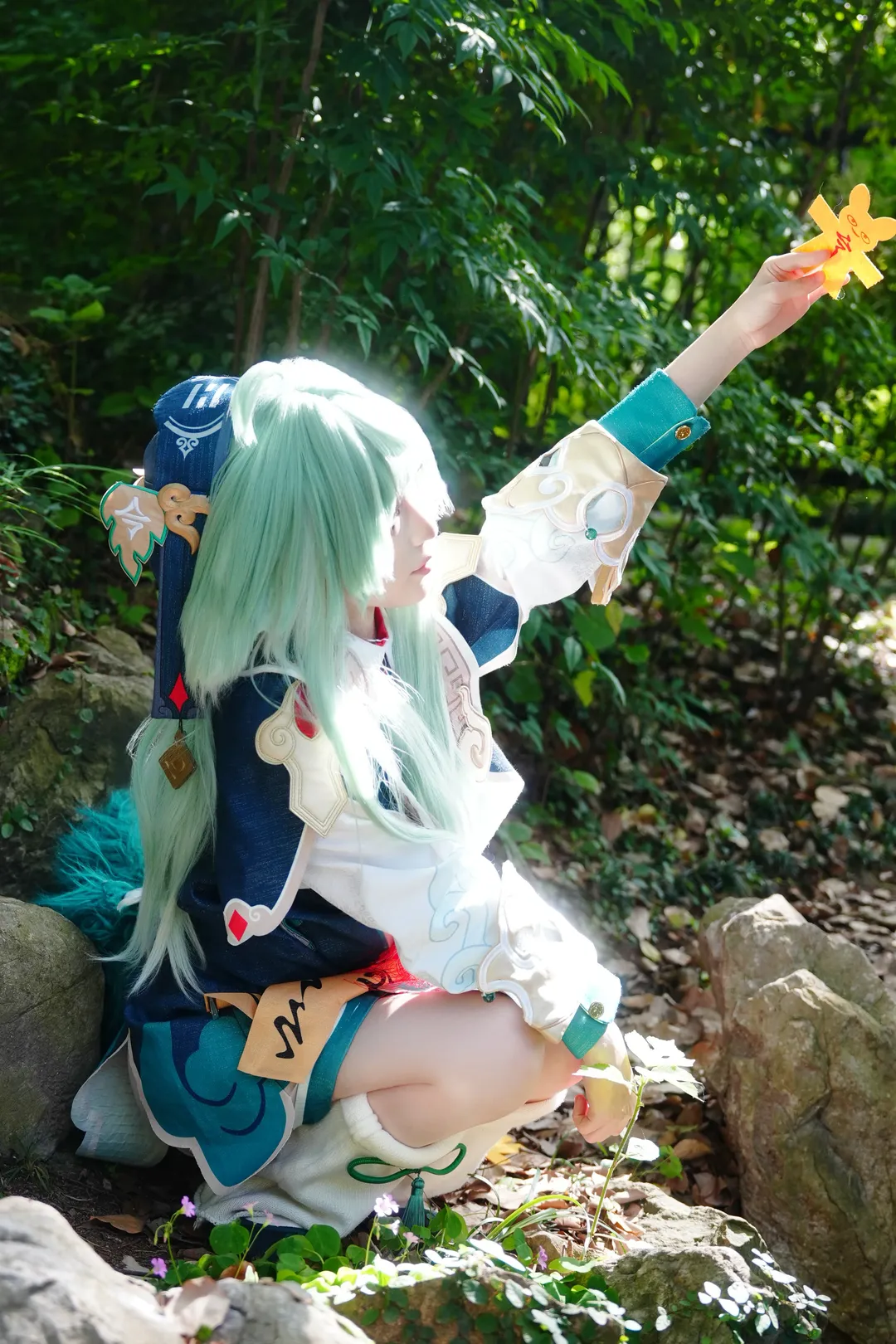 崩坏星穹铁道, 户外cos, 藿藿cos, 林间摄影, 国风仙侠 - 第1张