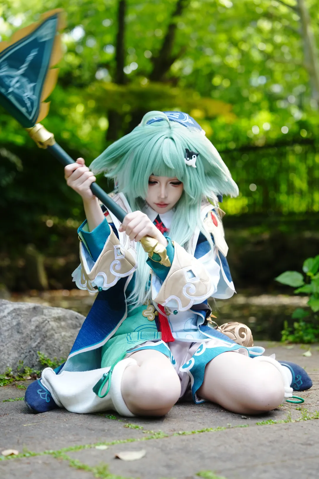 崩坏星穹铁道, 户外cos, 藿藿cos, 林间摄影, 国风仙侠 - 第11张