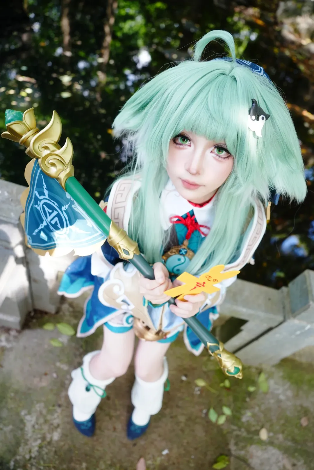 崩坏星穹铁道, 户外cos, 藿藿cos, 林间摄影, 国风仙侠 - 第2张
