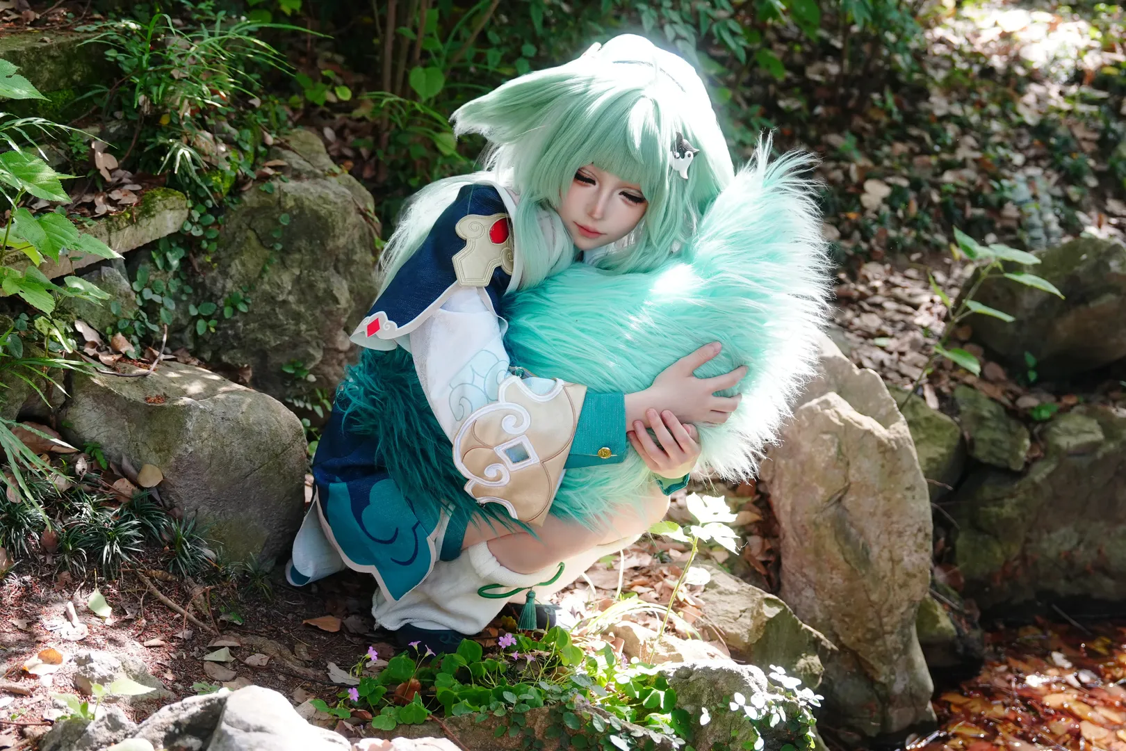 崩坏星穹铁道, 户外cos, 藿藿cos, 林间摄影, 国风仙侠 - 第5张