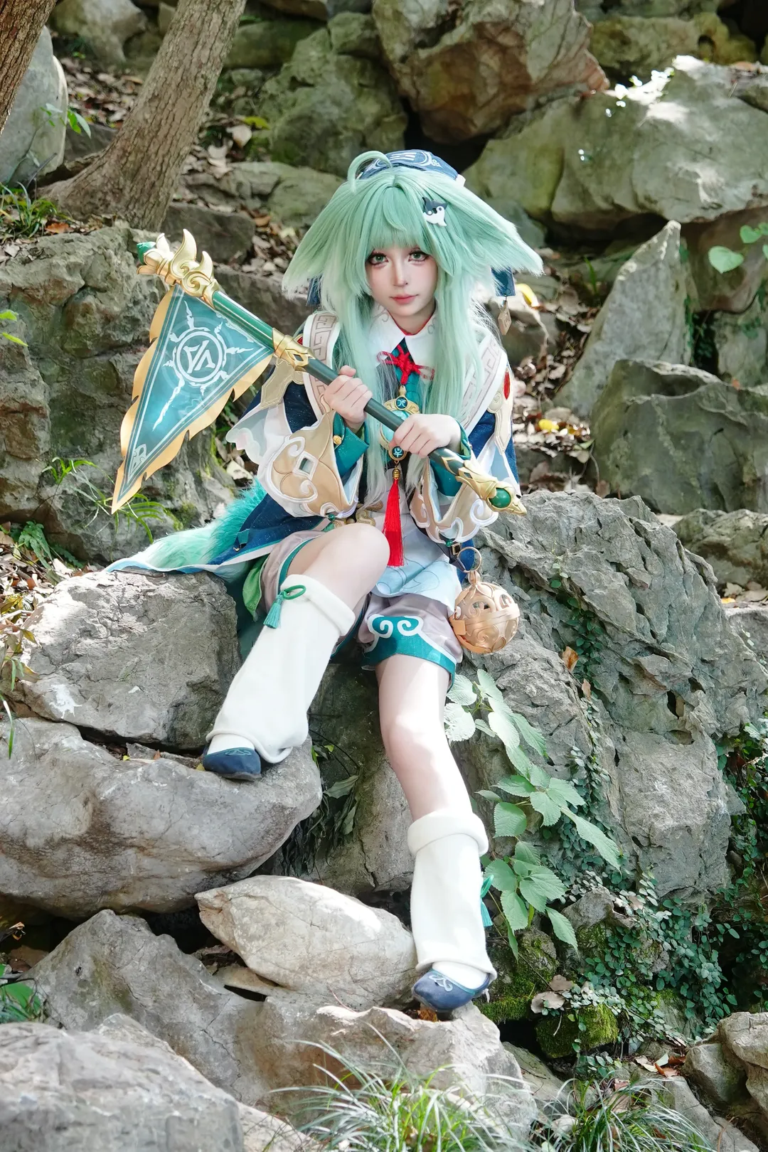 崩坏星穹铁道, 户外cos, 藿藿cos, 林间摄影, 国风仙侠 - 第7张