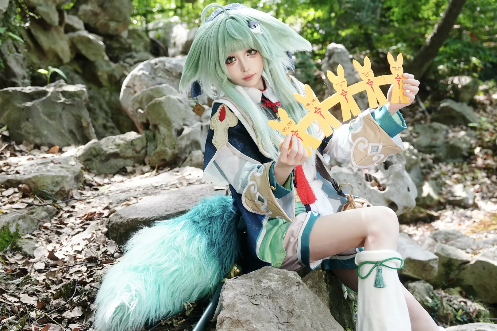 崩坏星穹铁道, 户外cos, 藿藿cos, 林间摄影, 国风仙侠 - 第8张