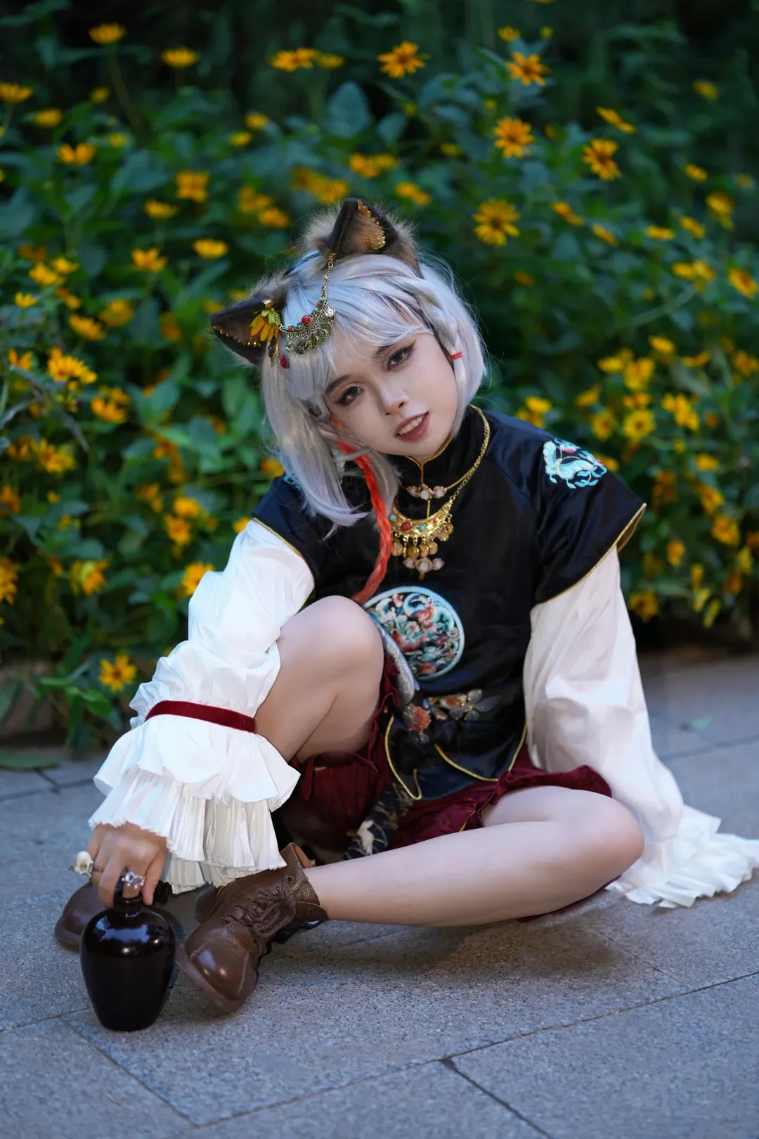 イベント写真, ストッキングコーデ, 未麻コスプレ, パーフェクトブルー, スチームパンク赤ずきん - 2枚目