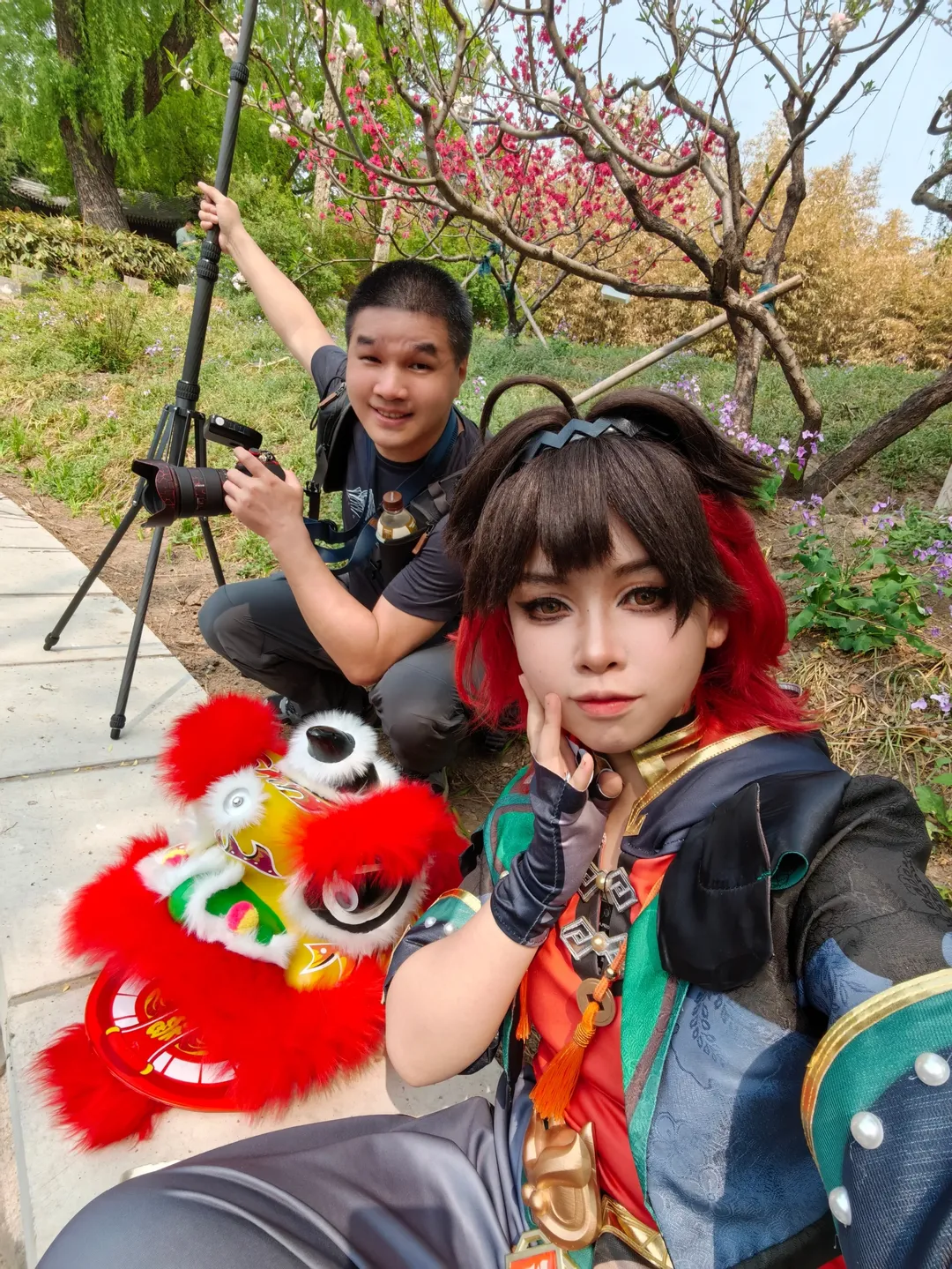 原神, 外景摄影, 原神cosplay, 嘉明cos, 璃月团片 - 第11张