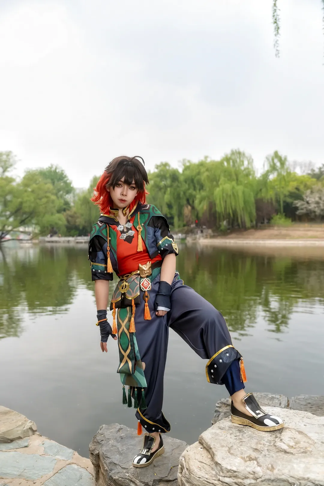 原神, 外景摄影, 原神cosplay, 嘉明cos, 璃月团片 - 第13张