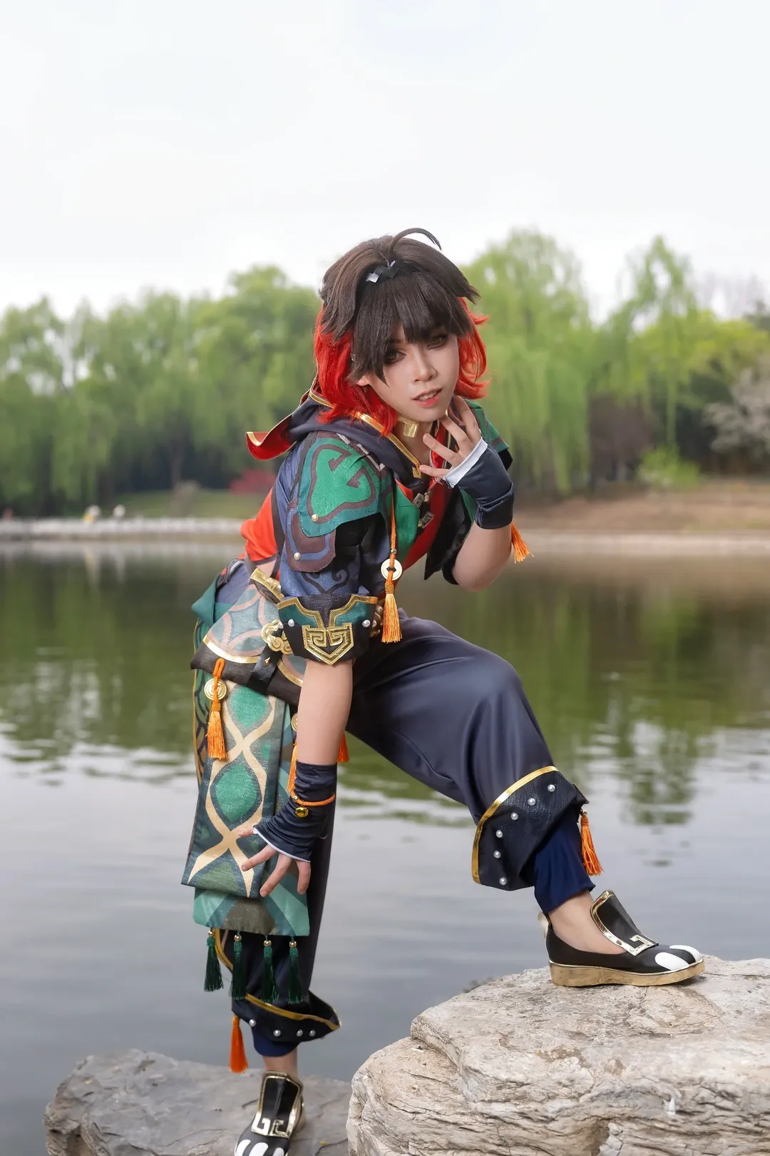 原神, 外景摄影, 原神cosplay, 嘉明cos, 璃月团片 - 第14张