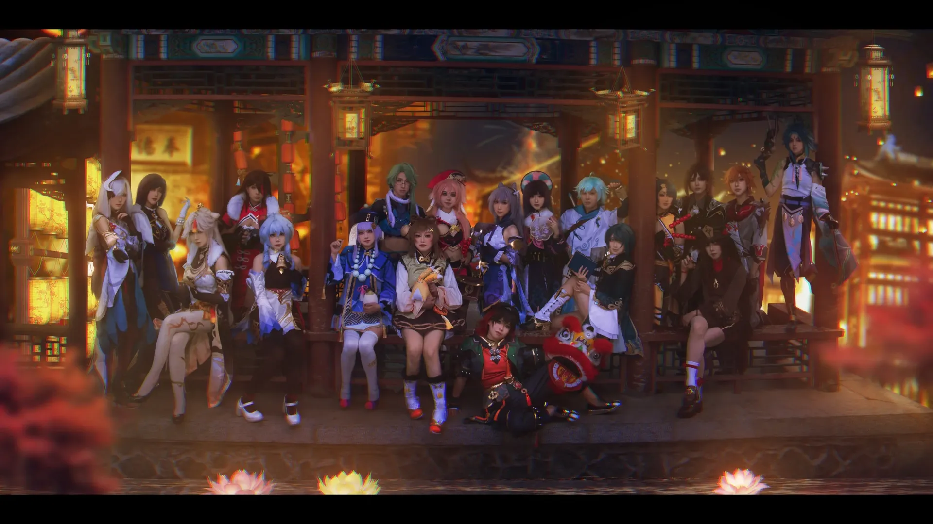 原神, 外景摄影, 原神cosplay, 嘉明cos, 璃月团片 - 第4张