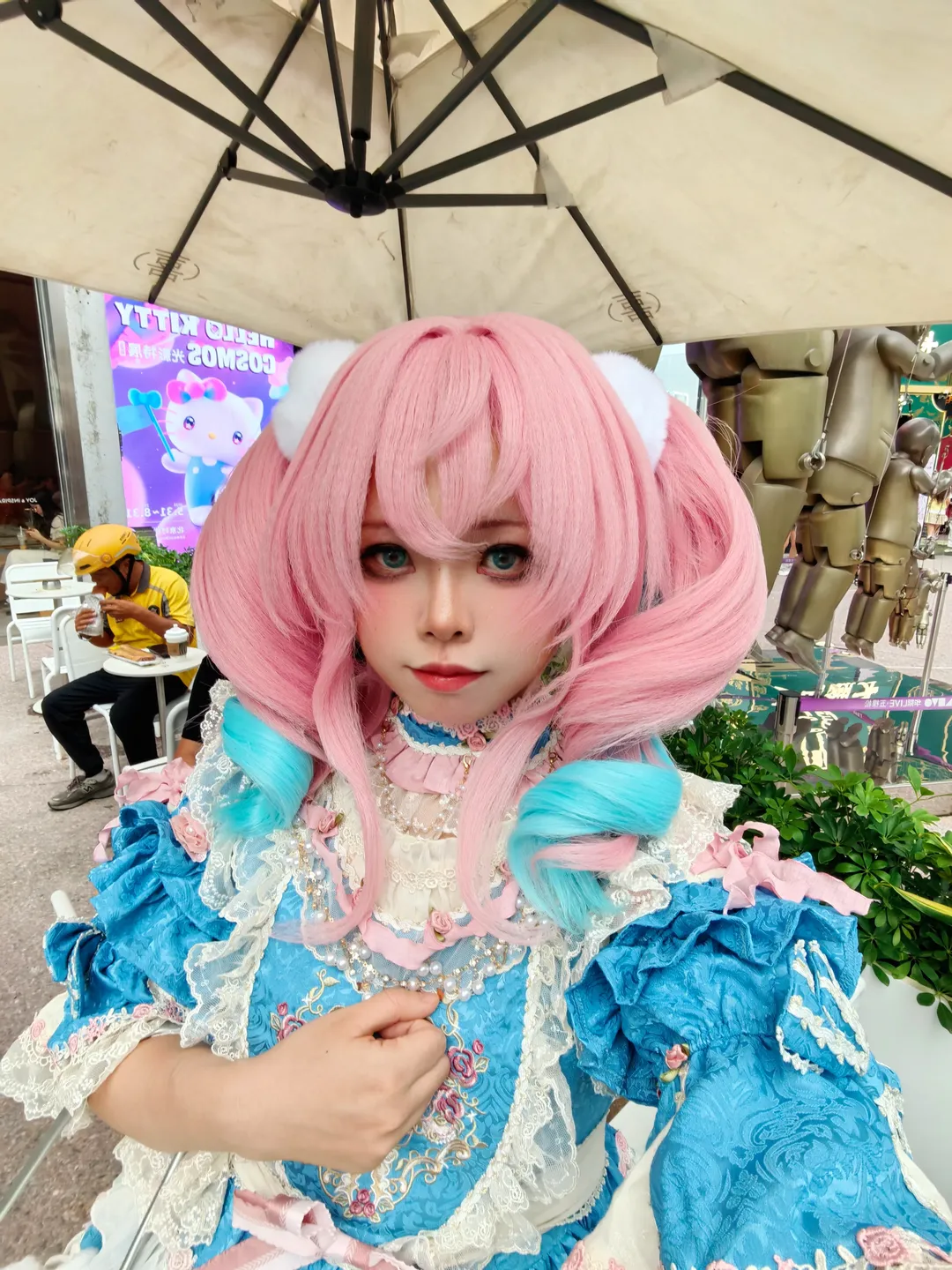 崩坏星穹铁道, 私设cos, 风堇cos, lolita穿搭, 古董蛋糕风