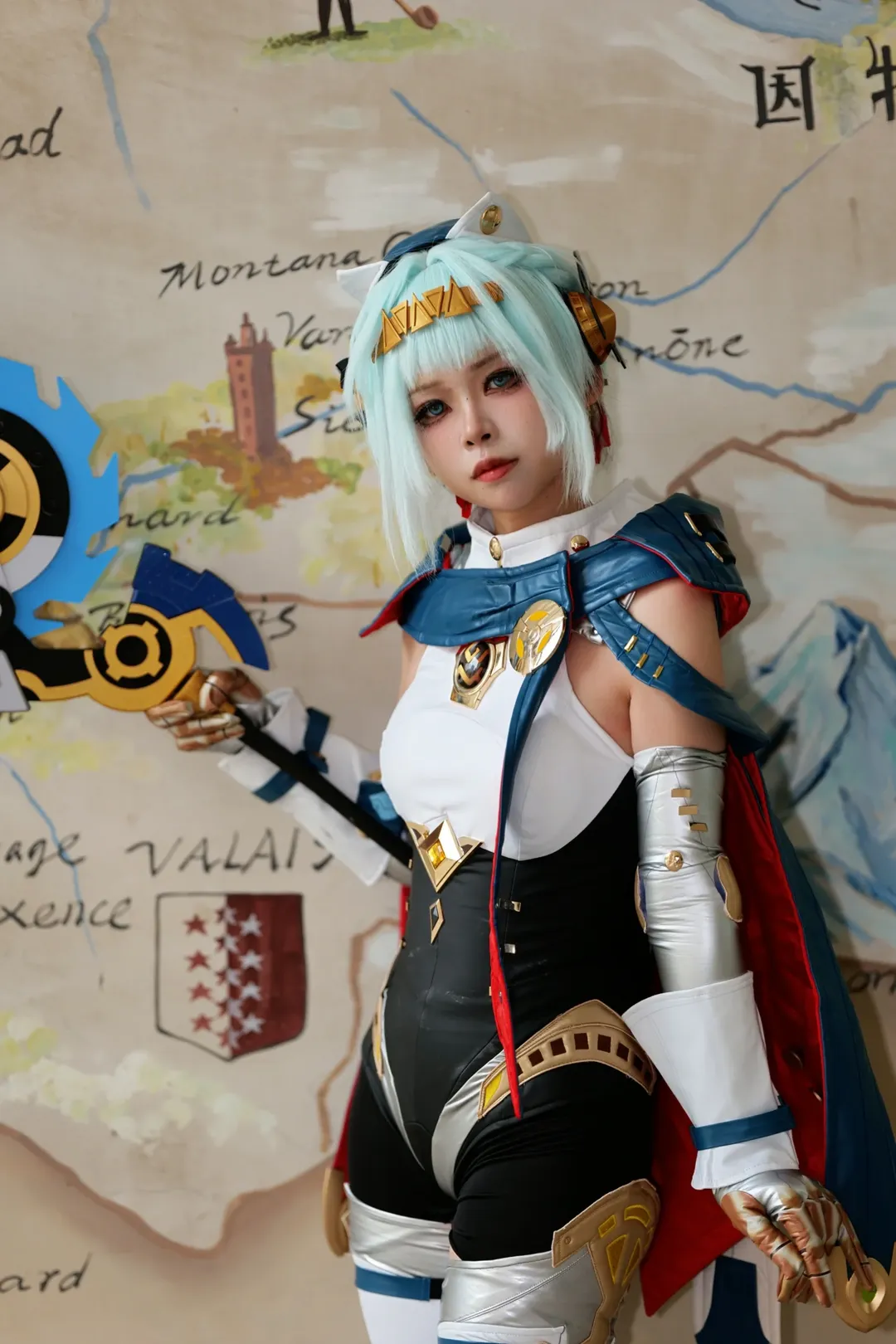 原神, 二次元撮影, 原神コスプレ, イネファ コスプレ, メカニカルスタイル