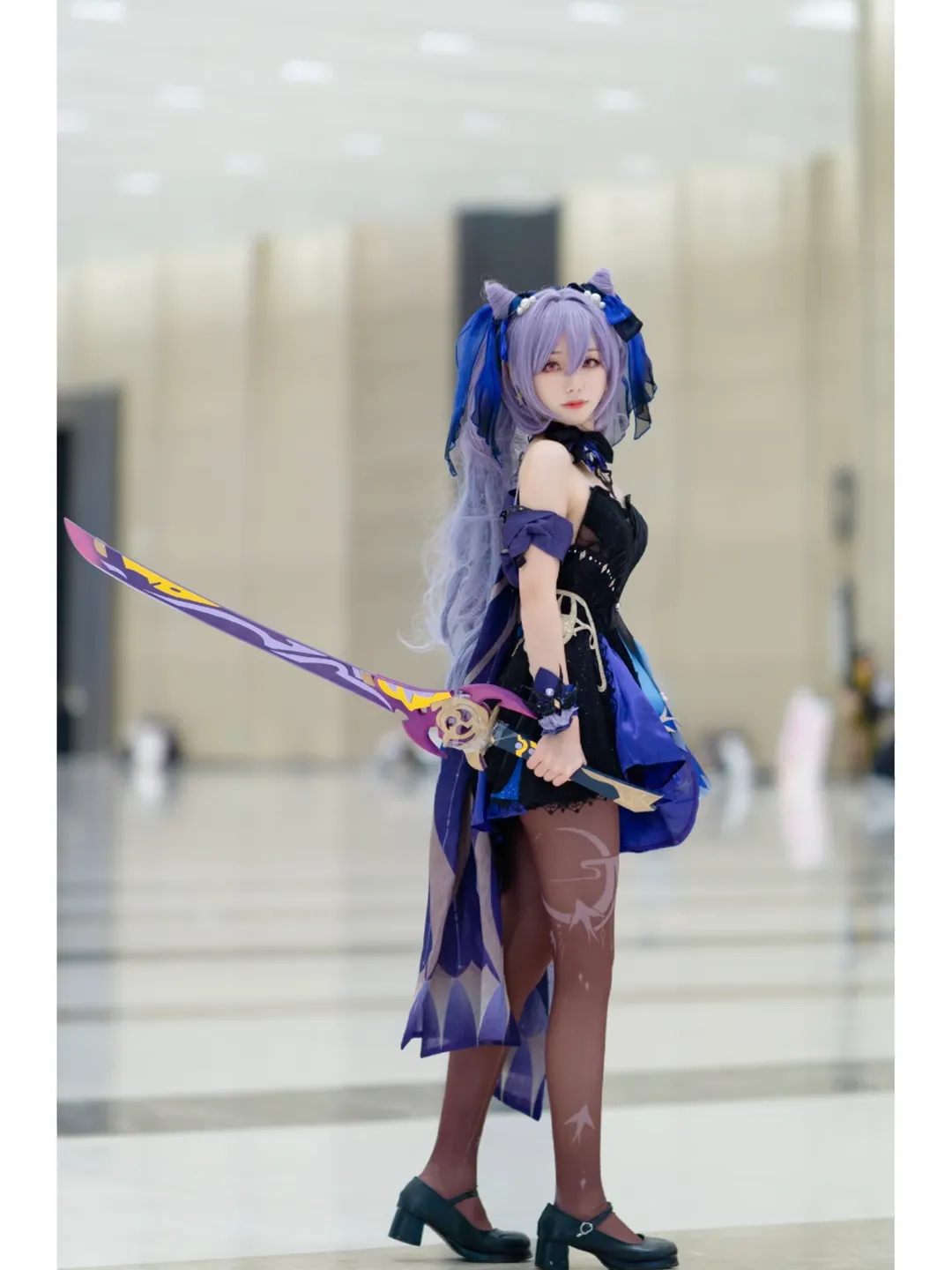 原神, 漫展返图, 刻晴cos, 二次元写真, 丝袜cosplay - 第7张